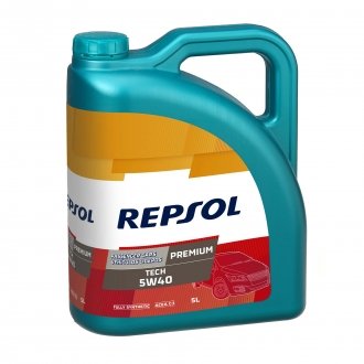 Масло моторное Premium Tech 5W-40 (5 л) Repsol Rp081j55