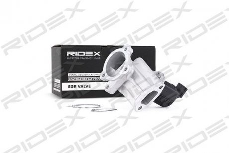 Клапан EGR Fiat Doblo/ Opel Astra 1.3 D 05- RIDEX 1145E0018