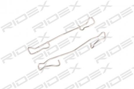 Планка супорта (переднього) прижимна (к-кт) Renault/Opel/Ford/Fiat/Dacia 90- (Ate) RIDEX 1164A0017