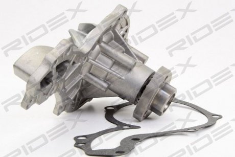 Помпа води Audi/Seat/VW 1.3-2.0/1.6-2.0i/1.6-1.9D/TD/SDI/1.8GTI/2.0E 78-03 (WPQ1161) RIDEX 1260W0002