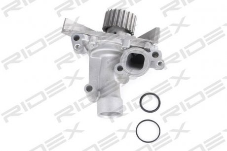 Помпа воды Citroen C4/C5/C8/Fiat Scudo/Peugeot Expert/406/407 1.8/2.0/2.2 00- (20z) (с корпусом) RIDEX 1260W0006