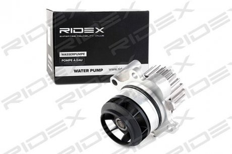 Помпа воды Audi A3/A4/A6 2.0TFSI 04-13/Skoda Octavia 2.0RS 05-13/VW Golf 2.0R 07- RIDEX 1260W0058