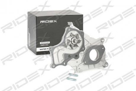 Помпа води Toyota Avensis/Corolla/Previa/Rav 4 II 2.0D/2.0D-4D 99-07 (R/B) (7 лоп) RIDEX 1260W0076
