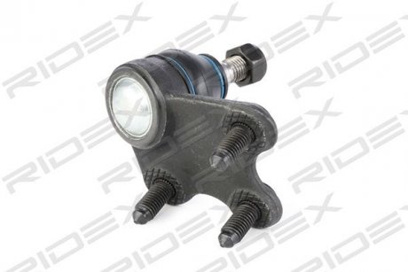 Опора шаровая (передняя/снизу/L) Audi A1 10-/Seat Ibiza 02-15/Skoda Fabia 99-14/Rapid 12-/VW Polo 01 RIDEX 2462S0212