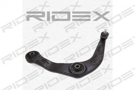 Важіль підвіски (передній/знизу) (L) Peugeot 206 98- (з кульовою d=18mm) RIDEX 273C0013