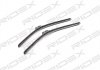 Щетки стеклоочистителя (550/550mm) Audi A4/A6 97-08 (бескаркасная) RIDEX 298W0013 (фото 1)