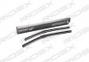 Щетки стеклоочистителя (550/550mm) Audi A4/A6 97-08 (бескаркасная) RIDEX 298W0013 (фото 2)
