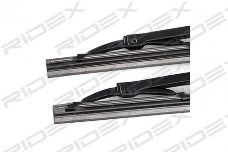 Щітки склоочисника (550/500 мм) Audi/BMW/Chevrolet/Citroen/Dacia/Daewoo/Fiat/Ford/Jeep/Kia/Mazda RIDEX 298W0026