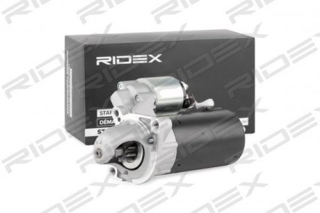 Стартер BMW 3 (E90)/5 (E60)/7 (E65)/X3 (E83)/X5 (E70) M57/N47 (12V/1.8kw) (z=9) RIDEX 2S0045