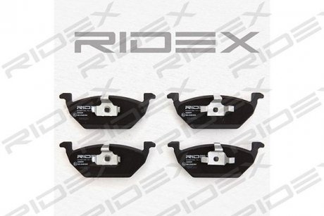 Колодки гальмівні (передні) VW Caddy 03- RIDEX 402B0019