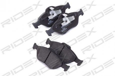 Колодки тормозные (передние) Ford Fiesta 95-10/Fusion/Ka 02-12/Puma/Mazda 121 96-03/Mazda 2 03-07 RIDEX 402B0023