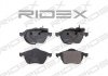 Колодки гальмівні (передні) Audi A4/A6/VW Passat 96-05 (Continenta) (з датчиками) RIDEX 402B0034 (фото 2)
