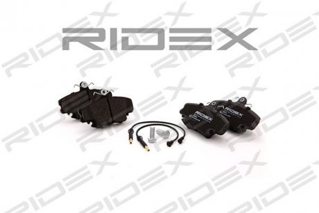 Колодки гальмівні (передні) Renault Megane I 96-03 (Lucas - Girling)/(з датчиками) RIDEX 402B0036