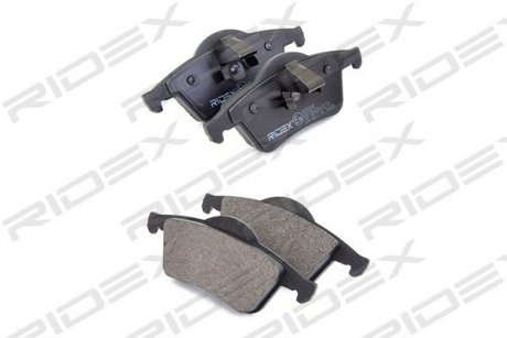 Колодки гальмівні (задні) Volvo S60 00-10/S70 97-00/S80 98-06/V70 95-08/XC70 Cross Country 97-07 RIDEX 402B0045