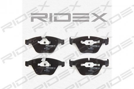 Колодки гальмівні (передні) BMW 5 (E60)/6 (E64)/7 (E65) 01- (Ate) RIDEX 402B0061