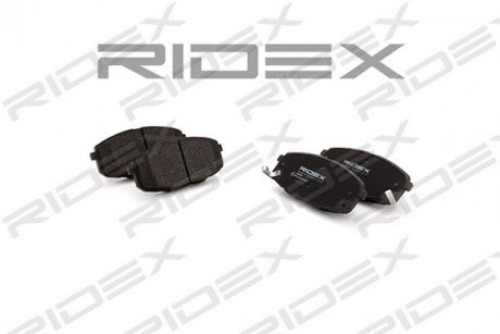 Колодки гальмівні (передні) Kia Ceed 07-/Carens 03-07 (130x56) RIDEX 402B0076