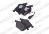Колодки гальмівні (передні) Audi A3/TT/Seat Leon/Skoda Octavia/VW Golf 96-10/Polo 05-09 (+датчик) RIDEX 402B0105 (фото 1)