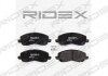 Колодки гальмівні (передні) Dodge Avenger/Caliber/Jeep Compass/Patriot/Lancia Flavia 06- RIDEX 402B0112 (фото 3)