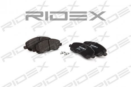 Колодки гальмівні (передні) Dodge Avenger/Caliber/Jeep Compass/Patriot/Lancia Flavia 06- RIDEX 402B0112