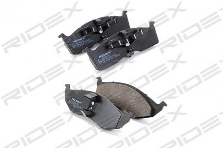 Колодки гальмівні (передні) Chrysler Neon 94-06/Voyager/Grand Voyager III/Dodge Caravan 95-01 RIDEX 402B0147