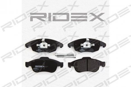Колодки гальмівні (передні) Citroen Berlingo/Peugeot Partner 08- RIDEX 402B0181