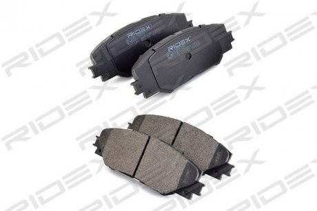Колодки тормозные (передние) Toyota RAV4 2.0-3.5/Prius 1.8 05- RIDEX 402B0241