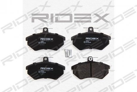 Колодки гальмівні (передні) Seat Cordoba/Ibiza/Toledo 93-02/VW Golf 86-02/Passat B2/B3/B4 85-97 RIDEX 402B0246