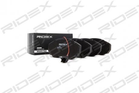 Колодки гальмівні (передні) Citroen Jumper/Fiat Ducato/Peugeot Boxer 94- R15 (з датчиком) RIDEX 402B0276