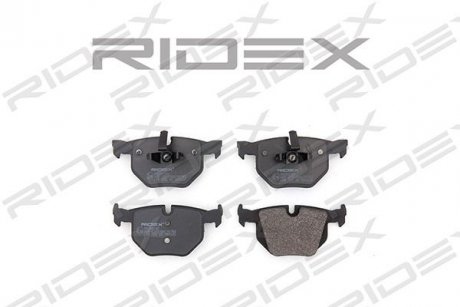 Колодки гальмівні (задні) BMW 3 (E90-E93) 05- RIDEX 402B0282