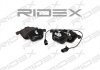 Колодки гальмівні (передні) Ford Galaxy 95-06/Seat Alhambra/VW Sharan 95-10/VW T4 90-03 (+датчики) RIDEX 402B0308 (фото 2)