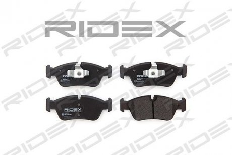 Колодки гальмівні (передні) BMW 3 (E90) 1.6-2.0 i 04-11 RIDEX 402B0334