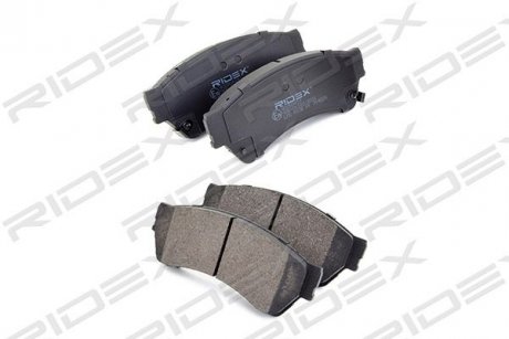 Колодки гальмівні (передні) Mazda 6 07-13 RIDEX 402B0419