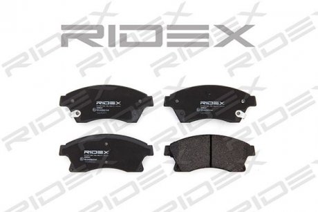 Колодки гальмівні (передні) Chevrolet Aveo 11-/Opel Astra J 09- RIDEX 402B0461