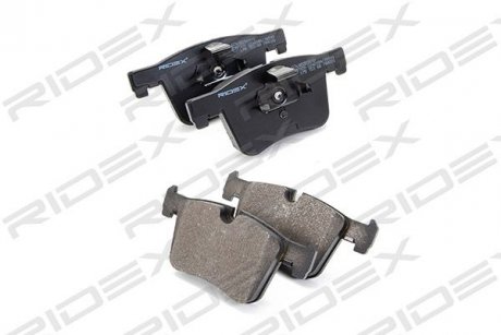Колодки гальмівні (передні) BMW 1 (F20-21)/2 (F22/F87/F45-46)/3 (F30-31/F34/F80)/4 (F32/F36)/X3 11- RIDEX 402B0510