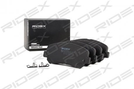 Колодки тормозные (передние) Mazda CX-5 11- (Akebono) RIDEX 402B0532
