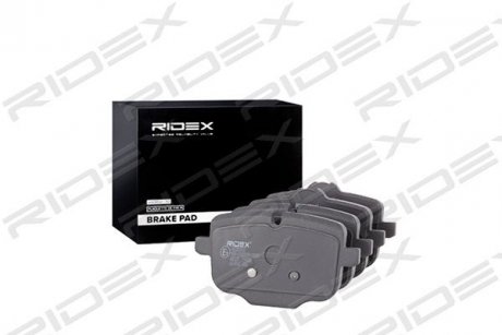 Колодки гальмівні (задні) BMW 5 (F10/F11)/6 (F12/F13) 09- (Girling) RIDEX 402B0560