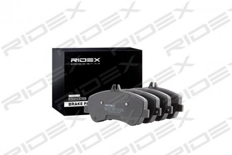 Колодки гальмівні (передні) MB GLK-class (X204) 08- RIDEX 402B0564