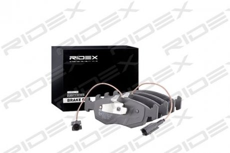 Колодки гальмівні (передні) Fiat 500/500C/Punto/Grande Punto/Punto Evo 07- RIDEX 402B0635