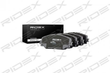 Колодки тормозные (передние) Toyota RAV4 III 06-/Auris 07- RIDEX 402B0685