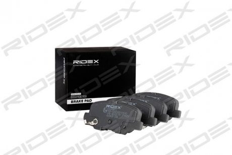 Колодки гальмівні (задні) Citroen C4 Aircross/Mazda 6/Mitsubishi Outlander III/Peugeot 4008 12- RIDEX 402B0831