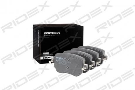 Колодки тормозные (задние) Audi Q3/Skoda Octavia/Seat Leon/VW Golf/Sharan 12-/Passat B8/Caddy IV 14- RIDEX 402B0914