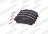 Колодки тормозные (передние) Renault Scenic/Megane 15- (без датчика) RIDEX 402B1138 (фото 1)