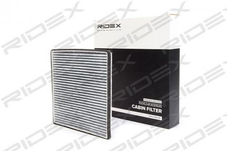 Фільтр салону Toyota Camry 01-05/Lexus ES/GX 01-09/RX 09-/Great Wall Hover M4 13- (вугільний) RIDEX 424I0065