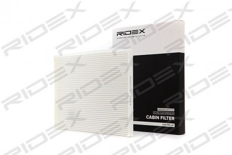 Фільтр салону Peugeot Bipper 1.3HDI 10-/Opel Combo 1.3-1.6CDTI/1.4 12-/Fiat Doblo 1.3-1.6D 16- RIDEX 424I0080
