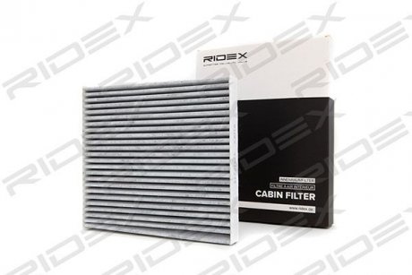 Фільтр салону Mazda 6 02-/ CX-7 07-13 (вугільний) RIDEX 424I0249