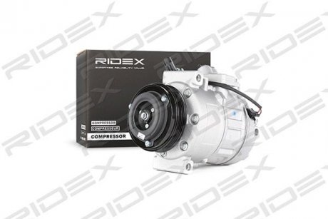 Компресор кондиціонера BMW 3 (E90/E91) 04-13/5 (E60/E61) 07-10 2.5D/3.0D (M57) RIDEX 447K0083