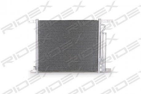 Радіатор кондиціонера (з осушувачем) Chevrolet Aveo 1.2/1.4 08- RIDEX 448C0165