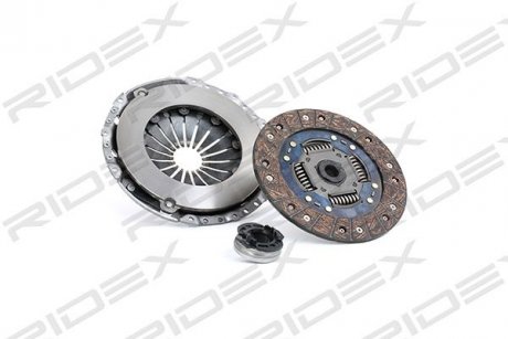 Комплект зчеплення VW Caddy 1.9 TDI/ T4 2.5D 90-06 (d=226mm) (+вижимний) RIDEX 479C0009