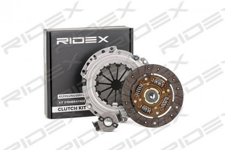 Комплект зчеплення VW Caddy II 1.4i 95-04 (d=200mm) (+вижимний) RIDEX 479C0010