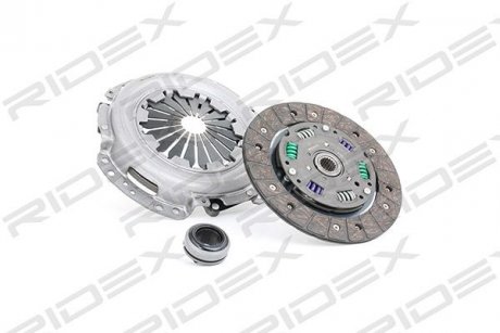 Комплект зчеплення Citroen Berlingo/Peugeot Partner 1.9D 96-15 (d=200mm) +вижимний (z=18) RIDEX 479C0012